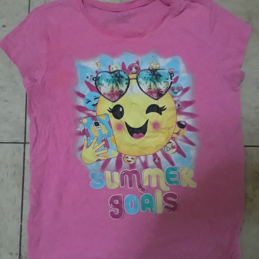 Pink Summer Goals T- Shirt